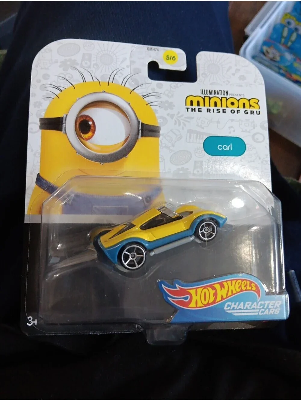 2020 Hot Wheels Illumination Minions The Rise of Gru Character Cars #5 Carl